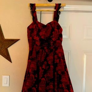 Pinup rockabilly dress NWT